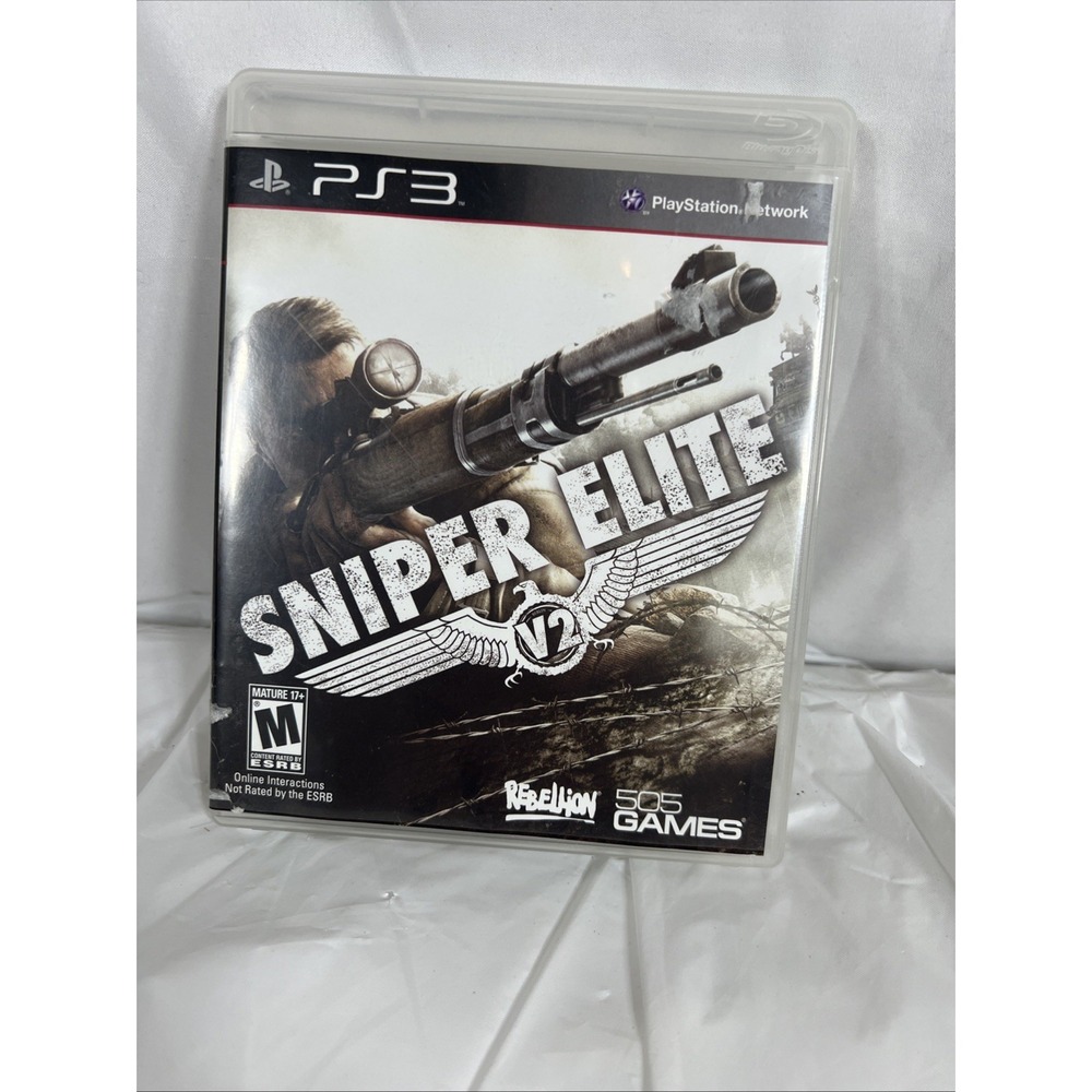 Sniper Elite V2 PS3 Sony PlayStation 3 Complete‎ CIB Very Good Condition